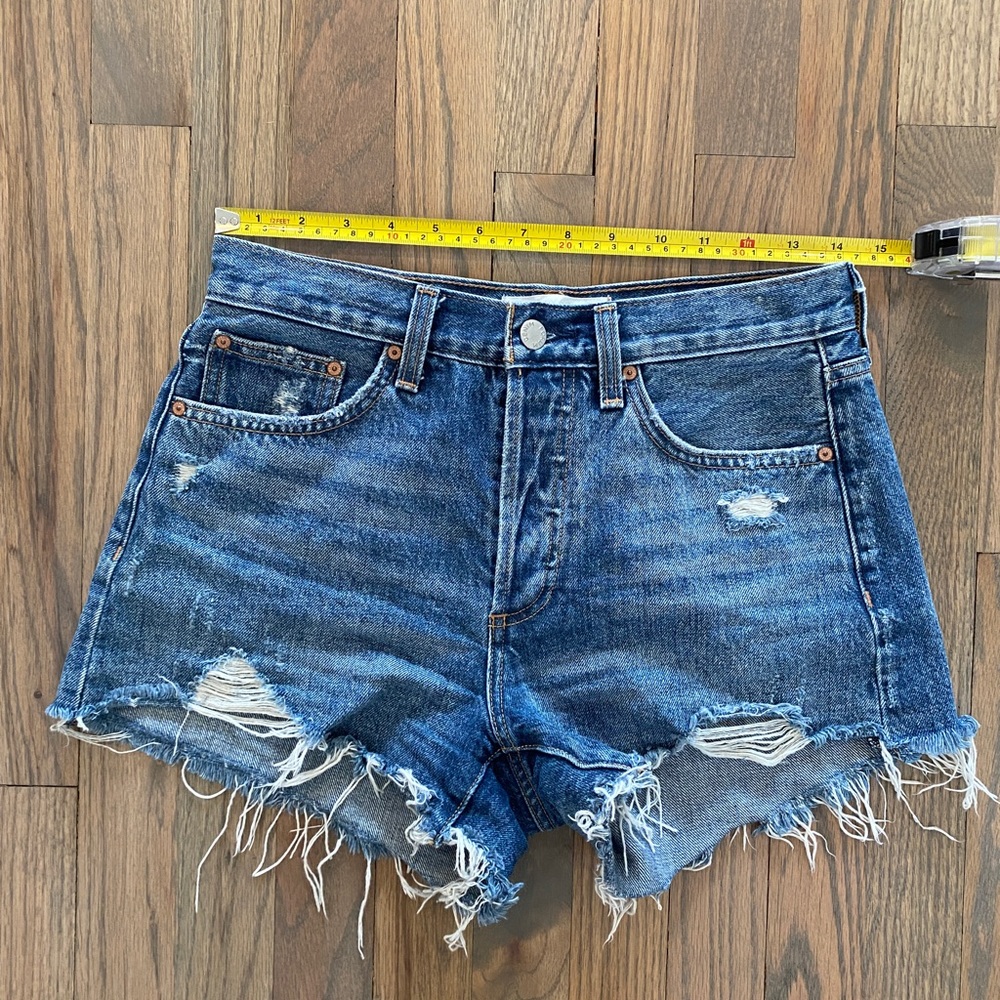 Aritzia Denim Forum Ex Boyfriend Shorts